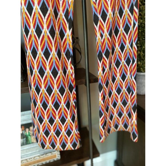 Free People Hip Hugging Jaquard Flares 2 - Picture 3 of 7